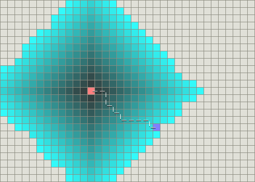 网格地图上的最短路